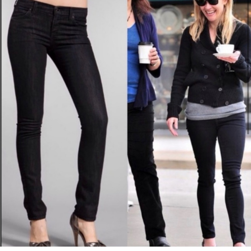 Citizens of humanity Avedon skinny jeans black 27